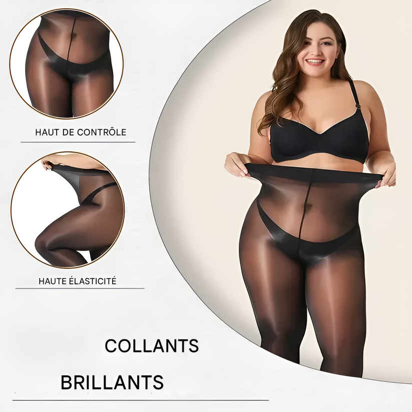 Glossy Shape – Collants Indestructibles Éclat & Confort Sculptant