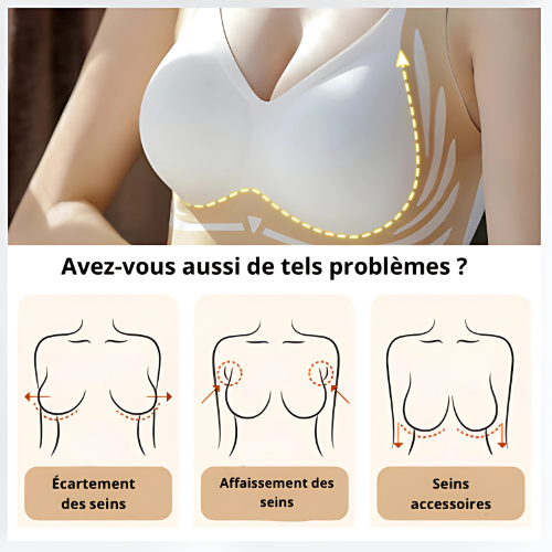 Siluetis — Soutien-gorge sans armatures anti-affaissement